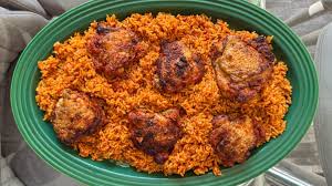 Jollof Rice + Chicken