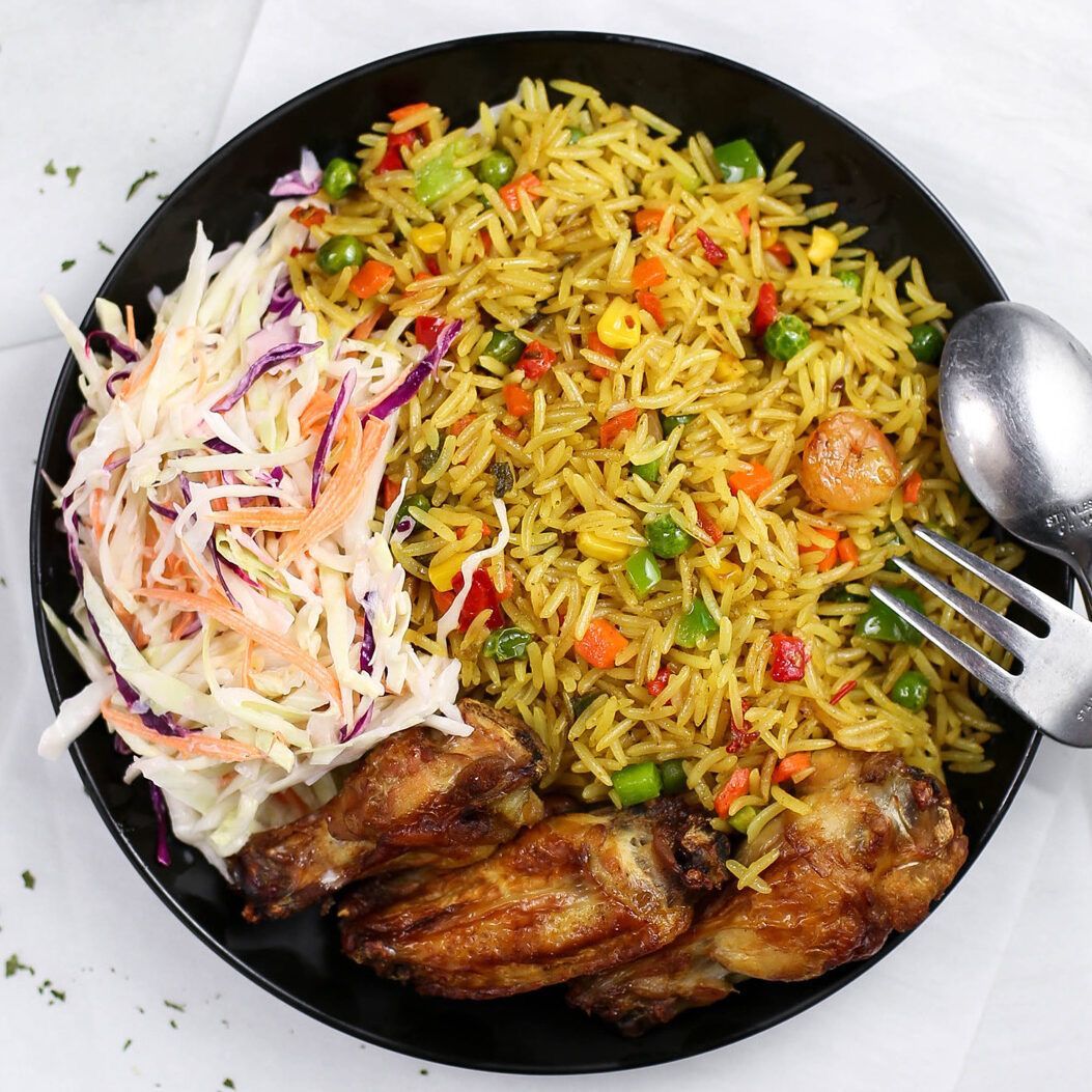 Fried Rice and Chicken